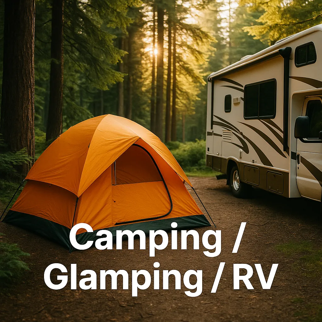 Camper vans και camping ταξίδια