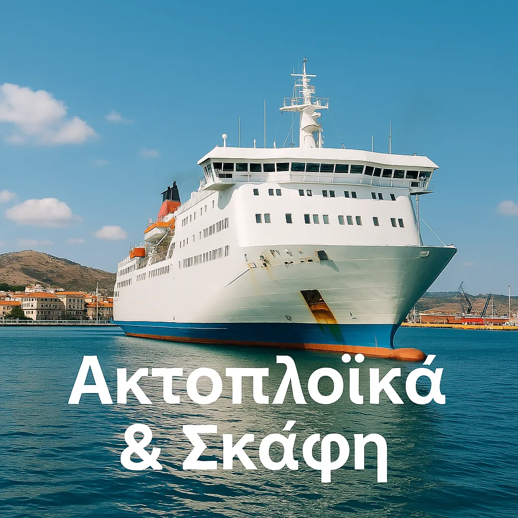 Ακτοπλοϊκά εισιτήρια και πλοία